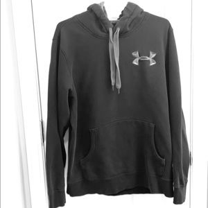 Black Cotton Storm Under Armour sweatshirt.